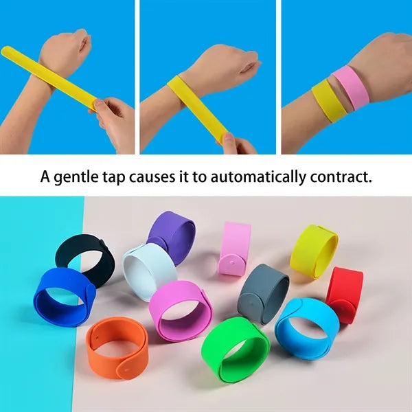 Silicone Slap Bracelets