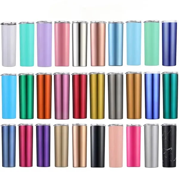 20oz Bulk Straight Stainless Steel Vacuum Insulated Tumbler