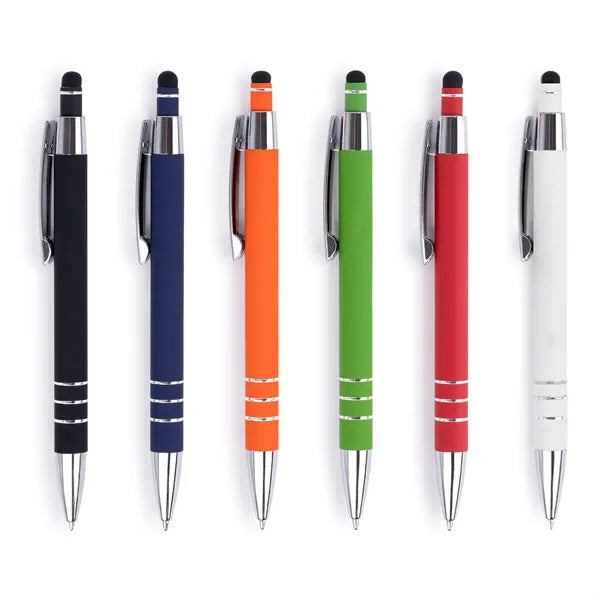 Karina Stylus Satin Soft Touch Click Metal Pen