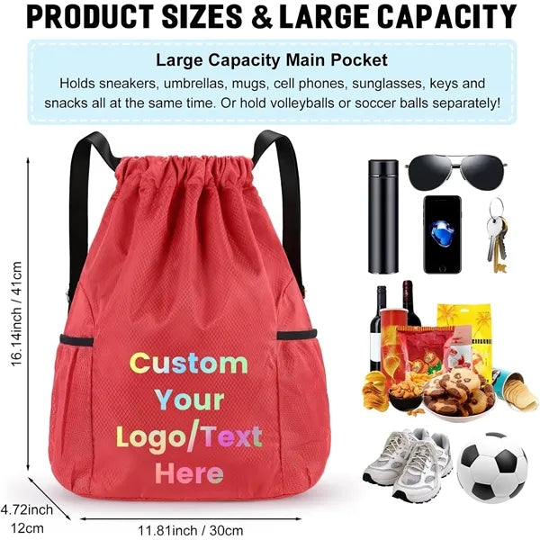 Drawstring Bags Oxford Fabric For Daily Use