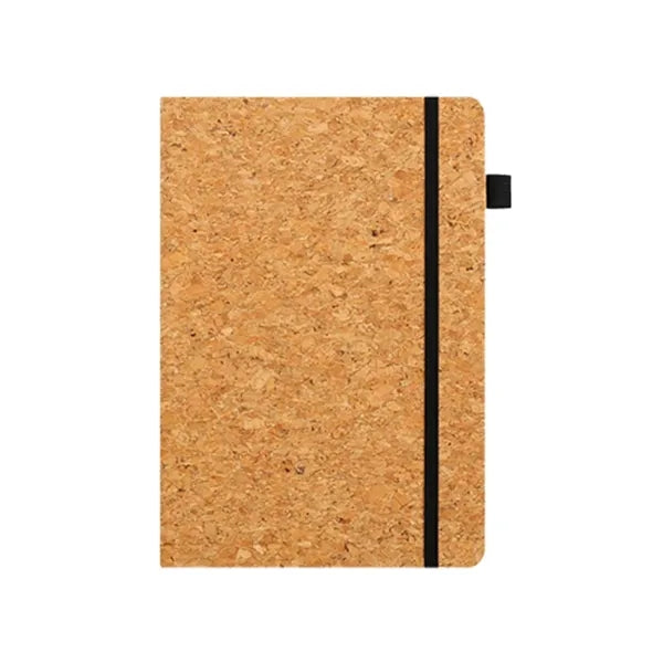 Eco-Friendly Cork Cover A5 Notebook With Stylus Pen