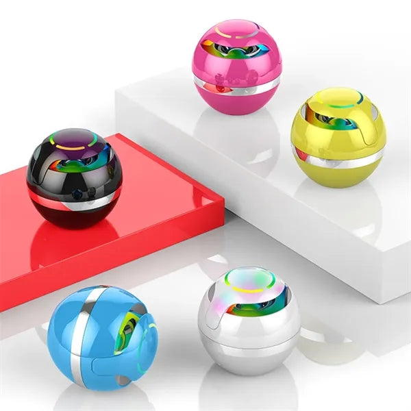 Round Bluetooth Speaker Portable For Outdoor Use