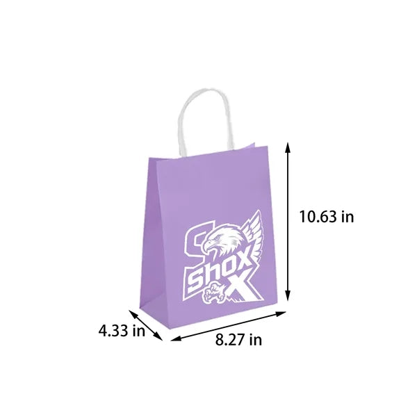 Coloured Kraft Paper Tote Bag