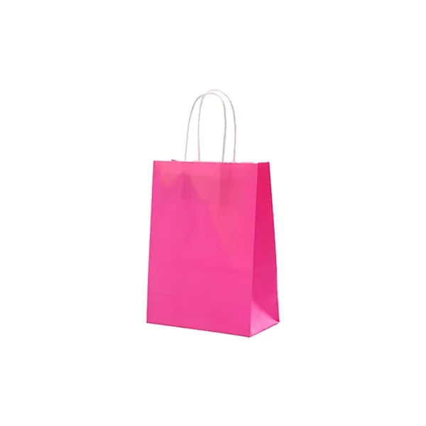 Coloured Kraft Paper Tote Bag