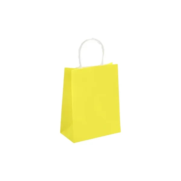 Coloured Kraft Paper Tote Bag