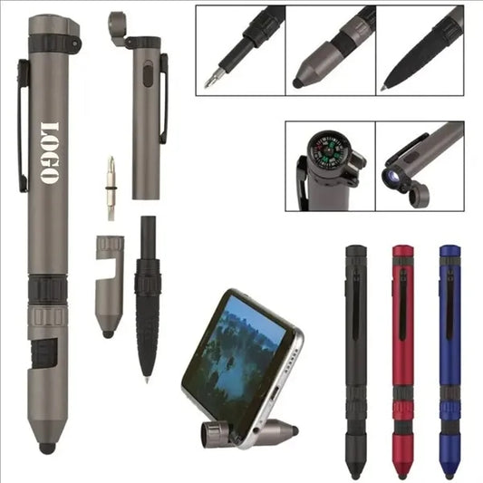Multifunctional Compass Ballpoint Pen