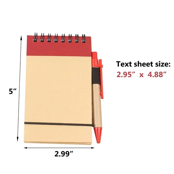 Eco-Friendly Notebook with Pen