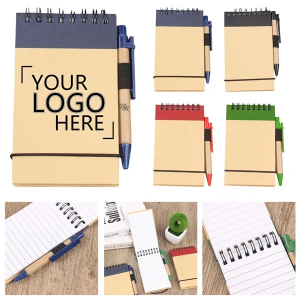 Eco-Friendly Notebook with Pen