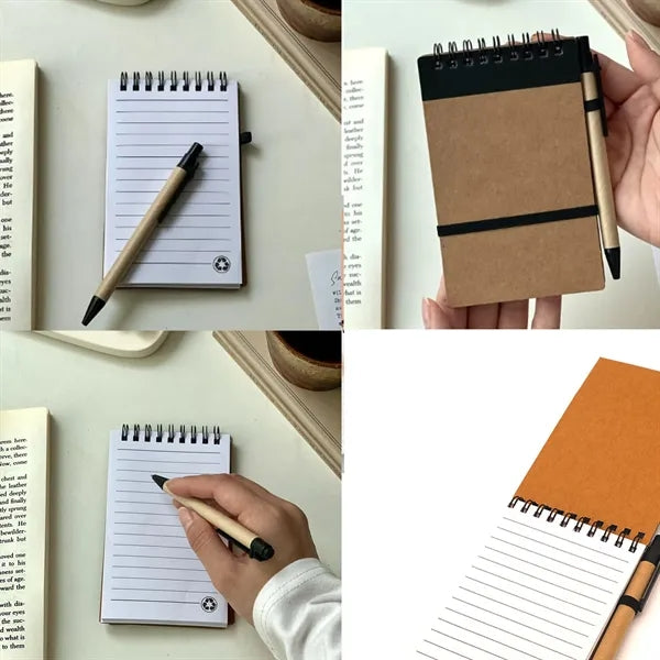 Eco-Friendly Notebook with Pen