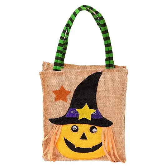 Halloween Decorations Tote Bags Trick or Treat Party Favors