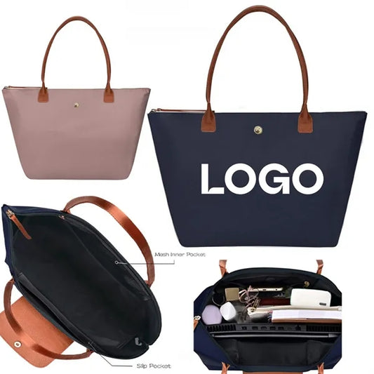 Large Capacity Foldable Women Shoulder Shopping Tote Bag