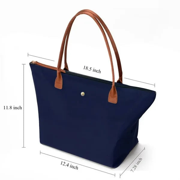 Large Capacity Foldable Women Shoulder Shopping Tote Bag