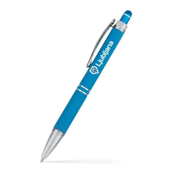 Hope Stylus Satin Soft Touch Click Metal Pen