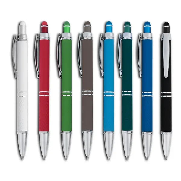 Hope Stylus Satin Soft Touch Click Metal Pen