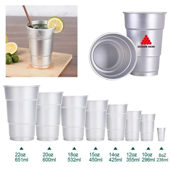 Full Color 16OZ Aluminum Cup