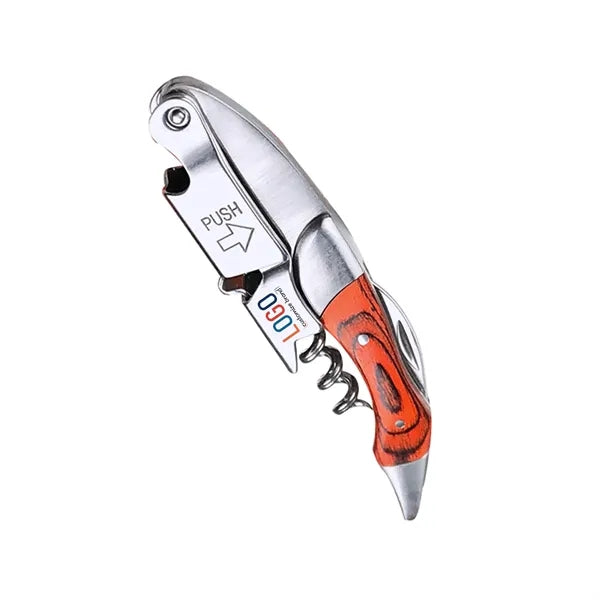 Rosewood Handle Sommelier Corkscrew Wine Opener