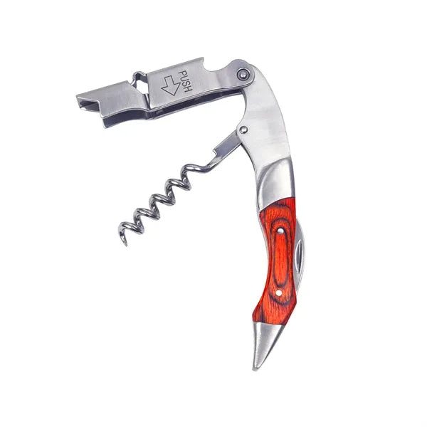 Rosewood Handle Sommelier Corkscrew Wine Opener