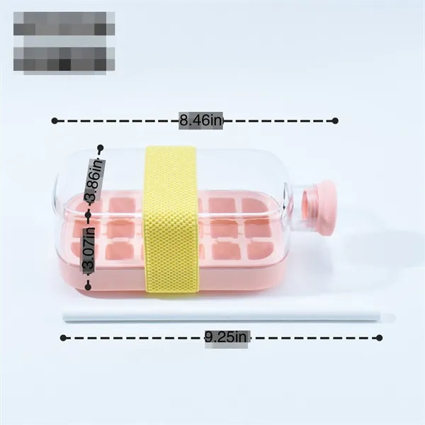 27 Oz Touch-Free Press-Release Ice Cube Tray