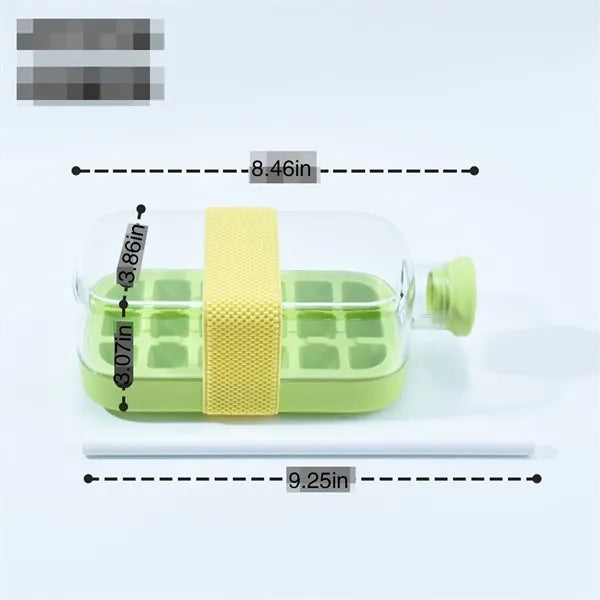 27 Oz Touch-Free Press-Release Ice Cube Tray