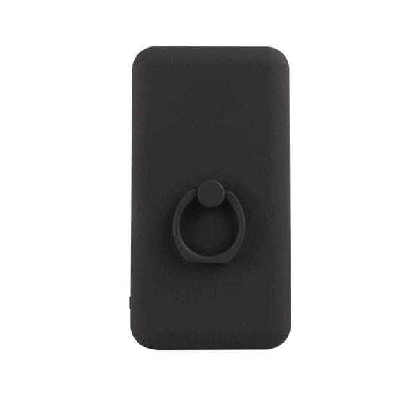 Solar power bank with phone holder