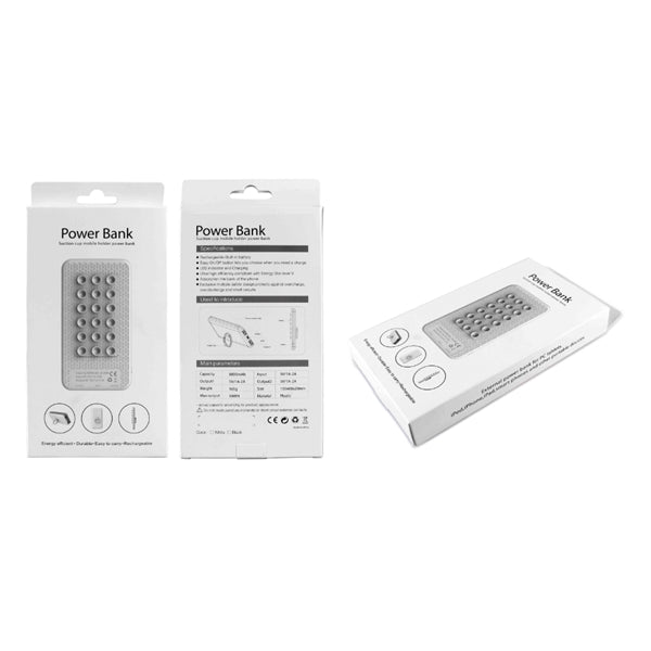 Solar power bank with phone holder