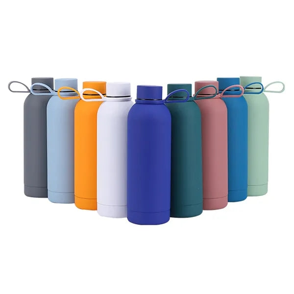 Rubber Finish Stainless Steel Insulated Bottle