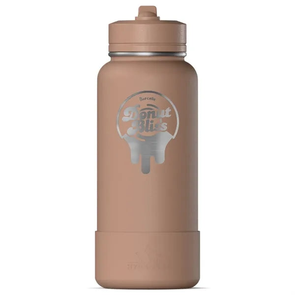 32 Oz. Hydrapeak Insulated Water Bottle w/Straw Lid