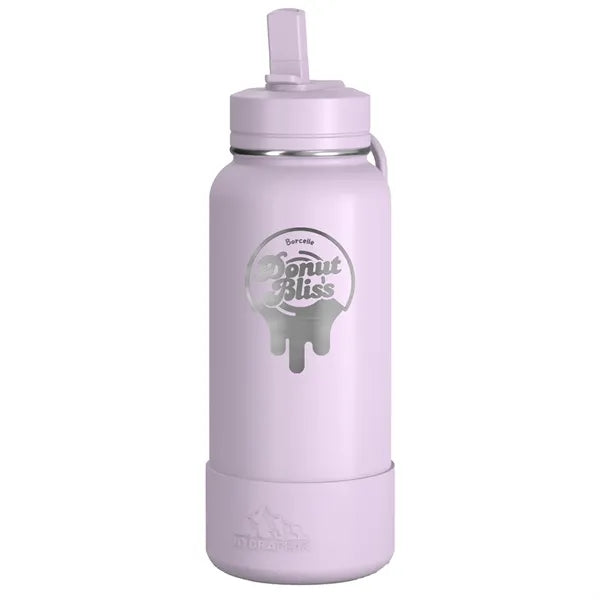 32 Oz. Hydrapeak Insulated Water Bottle w/Straw Lid