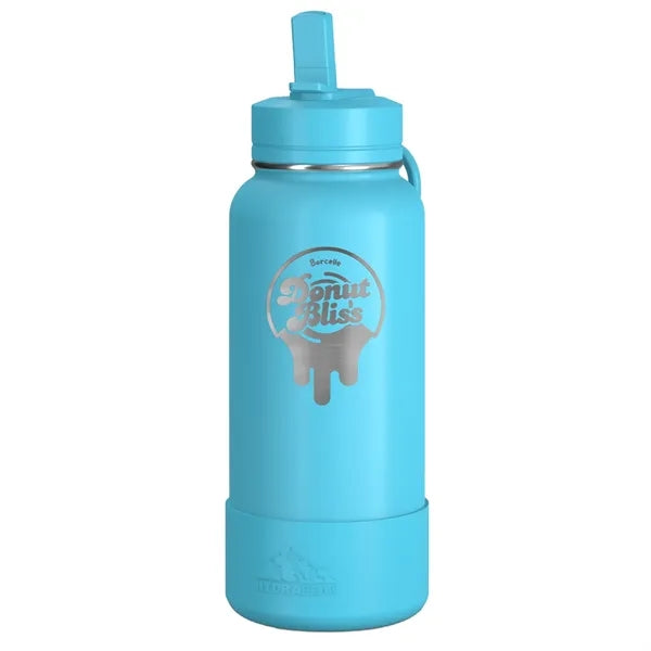 32 Oz. Hydrapeak Insulated Water Bottle w/Straw Lid