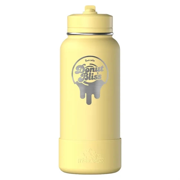 32 Oz. Hydrapeak Insulated Water Bottle w/Straw Lid