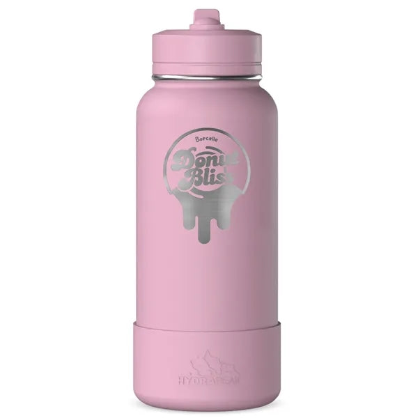 32 Oz. Hydrapeak Insulated Water Bottle w/Straw Lid