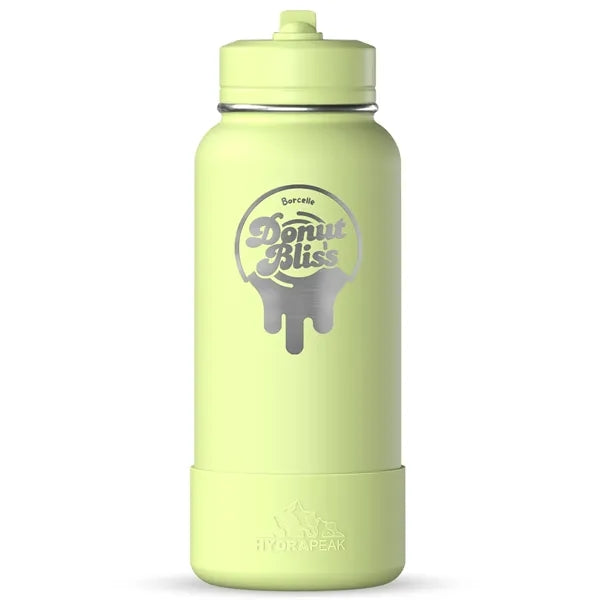 32 Oz. Hydrapeak Insulated Water Bottle w/Straw Lid
