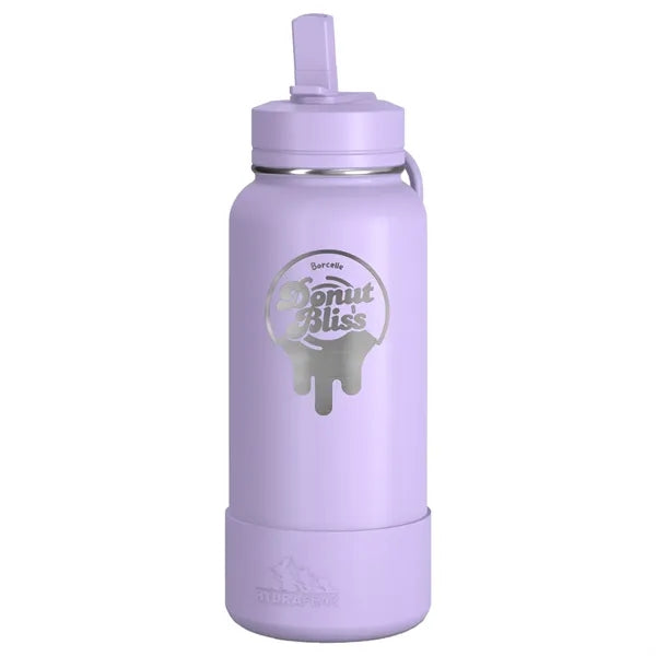 32 Oz. Hydrapeak Insulated Water Bottle w/Straw Lid