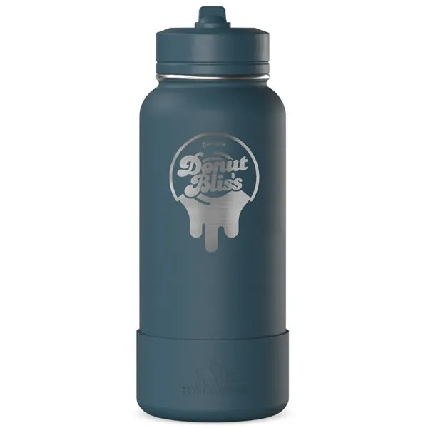 32 Oz. Hydrapeak Insulated Water Bottle w/Straw Lid