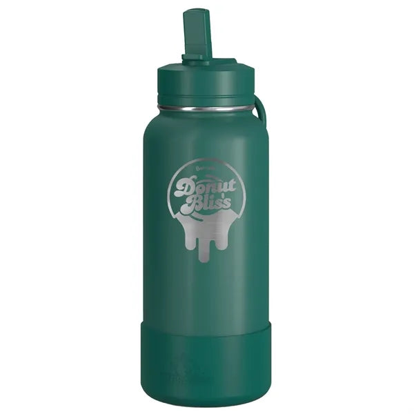 32 Oz. Hydrapeak Insulated Water Bottle w/Straw Lid