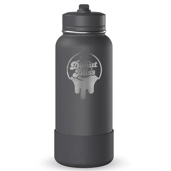32 Oz. Hydrapeak Insulated Water Bottle w/Straw Lid