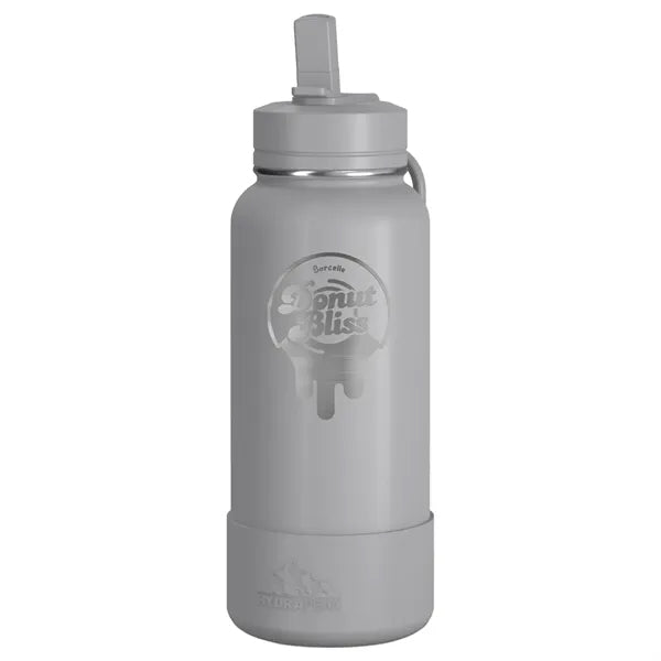 32 Oz. Hydrapeak Insulated Water Bottle w/Straw Lid