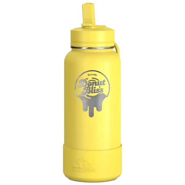 32 Oz. Hydrapeak Insulated Water Bottle w/Straw Lid