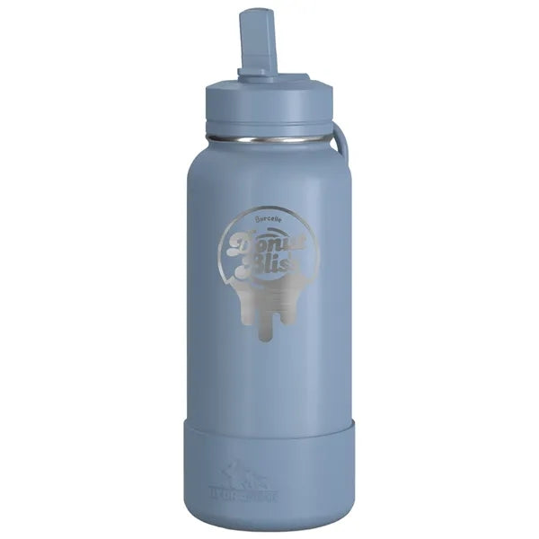 32 Oz. Hydrapeak Insulated Water Bottle w/Straw Lid