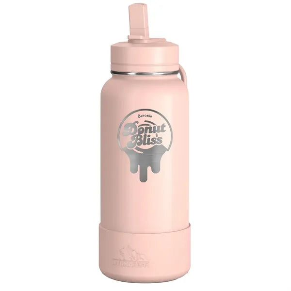 32 Oz. Hydrapeak Insulated Water Bottle w/Straw Lid