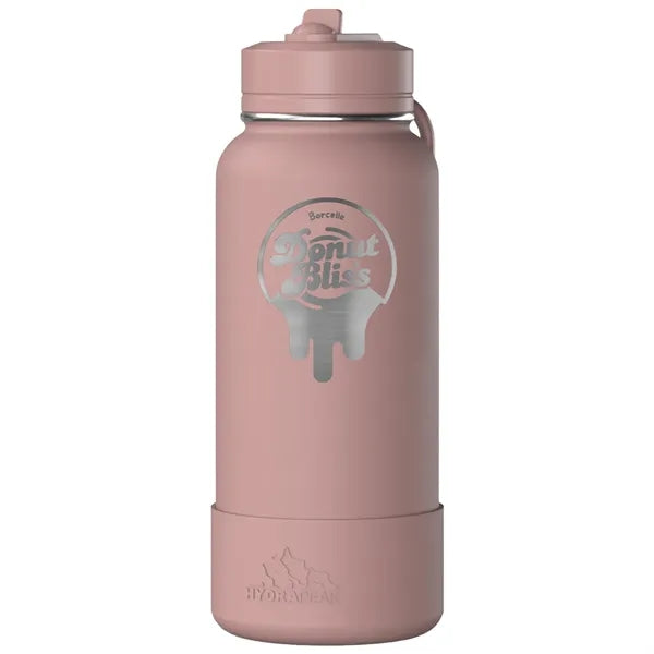 32 Oz. Hydrapeak Insulated Water Bottle w/Straw Lid