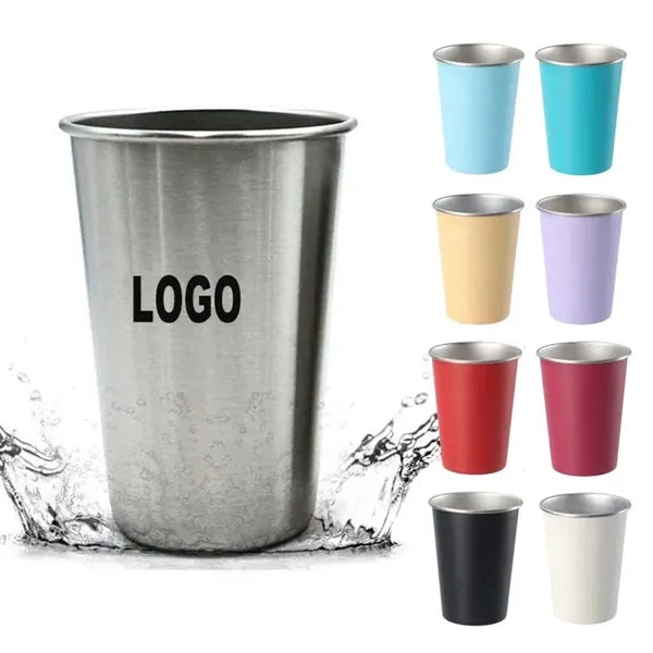 16 OZ Stainless Steel Pint Cup