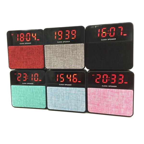 Square Wireless Bluetooth speaker with LED screen