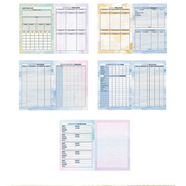 Planner With Expense Tracker Notebook