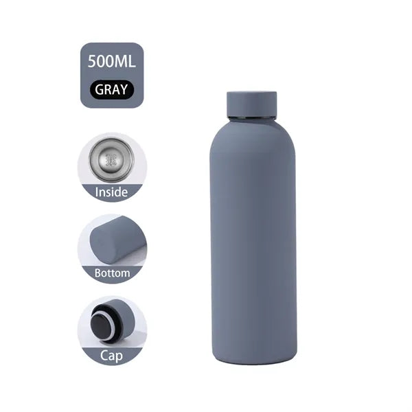 Rubber-Coated Stainless Insulated Bottle
