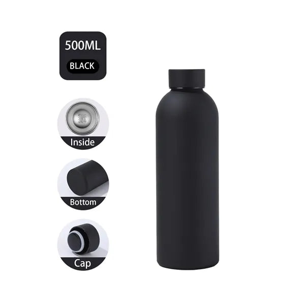 Rubber-Coated Stainless Insulated Bottle