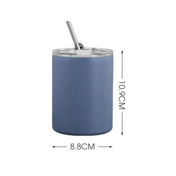 12oz. Eco-Friendly Insulated Tumbler Water Cup w/ Straw