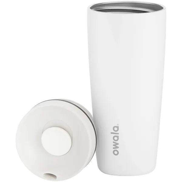 20 oz Owala Smoothsip Slider Insulated Travel Coffee Tumbler