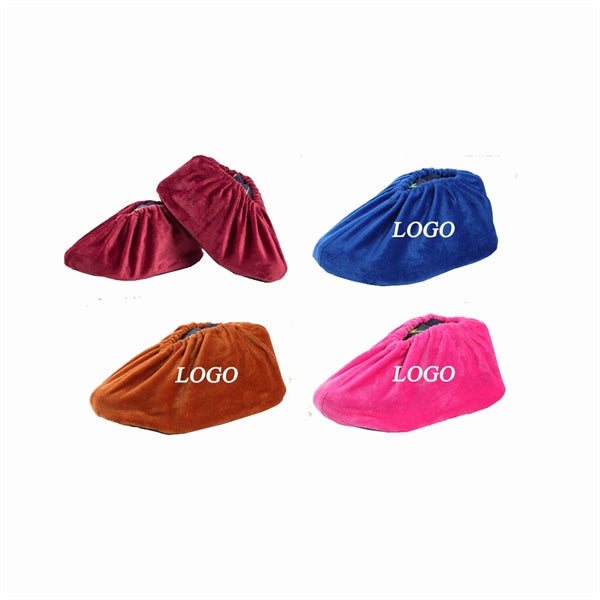 Flannelette Anti-slip Shoes Cover