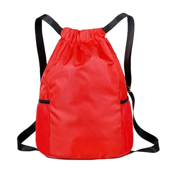 Water-repellent Drawstring Backpack